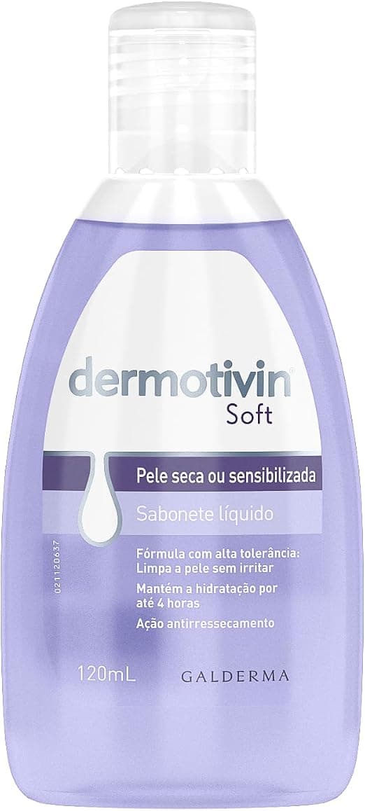 Dermotivin Sabonete Líquido Facial Pele Seca Ou Sensibilizada Soft